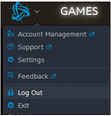 Log Out from Battle.net